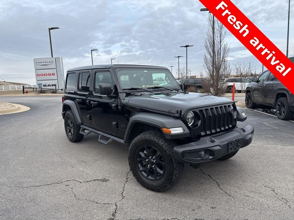 used 2021 Jeep Wrangler Unlimited car, priced at $30,285