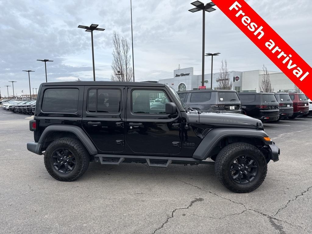 used 2021 Jeep Wrangler Unlimited car, priced at $30,285