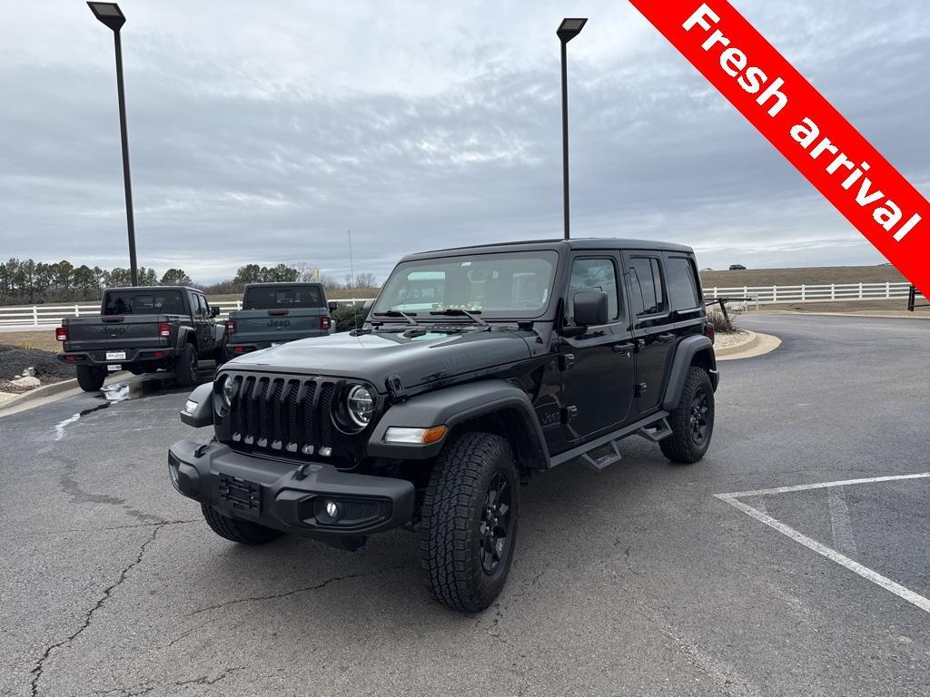 used 2021 Jeep Wrangler Unlimited car, priced at $30,285