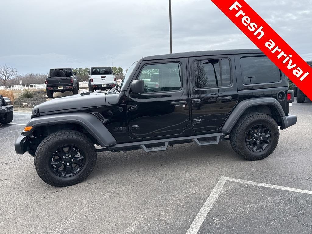 used 2021 Jeep Wrangler Unlimited car, priced at $30,285