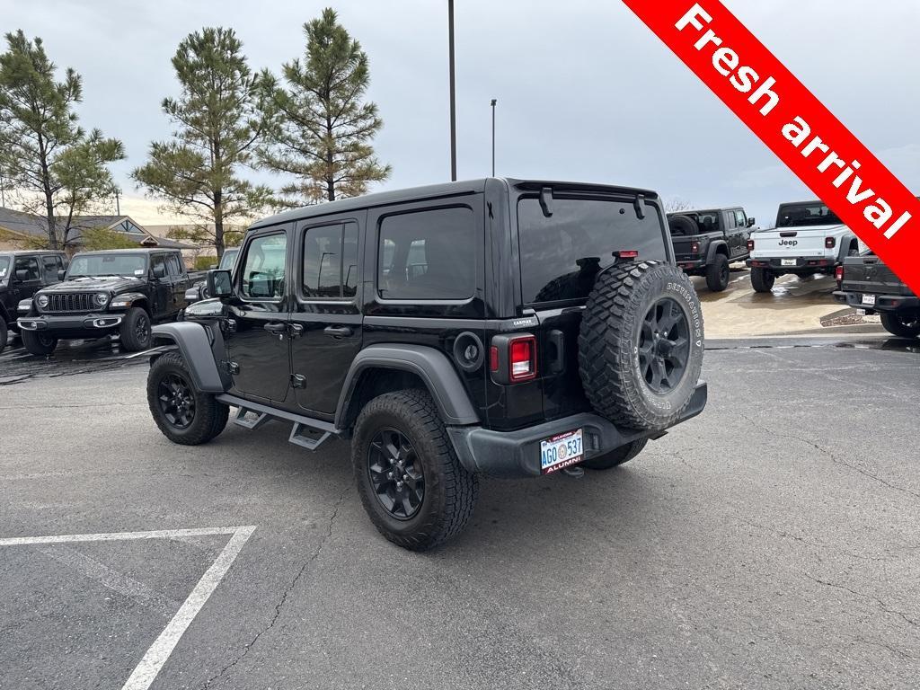 used 2021 Jeep Wrangler Unlimited car, priced at $30,285