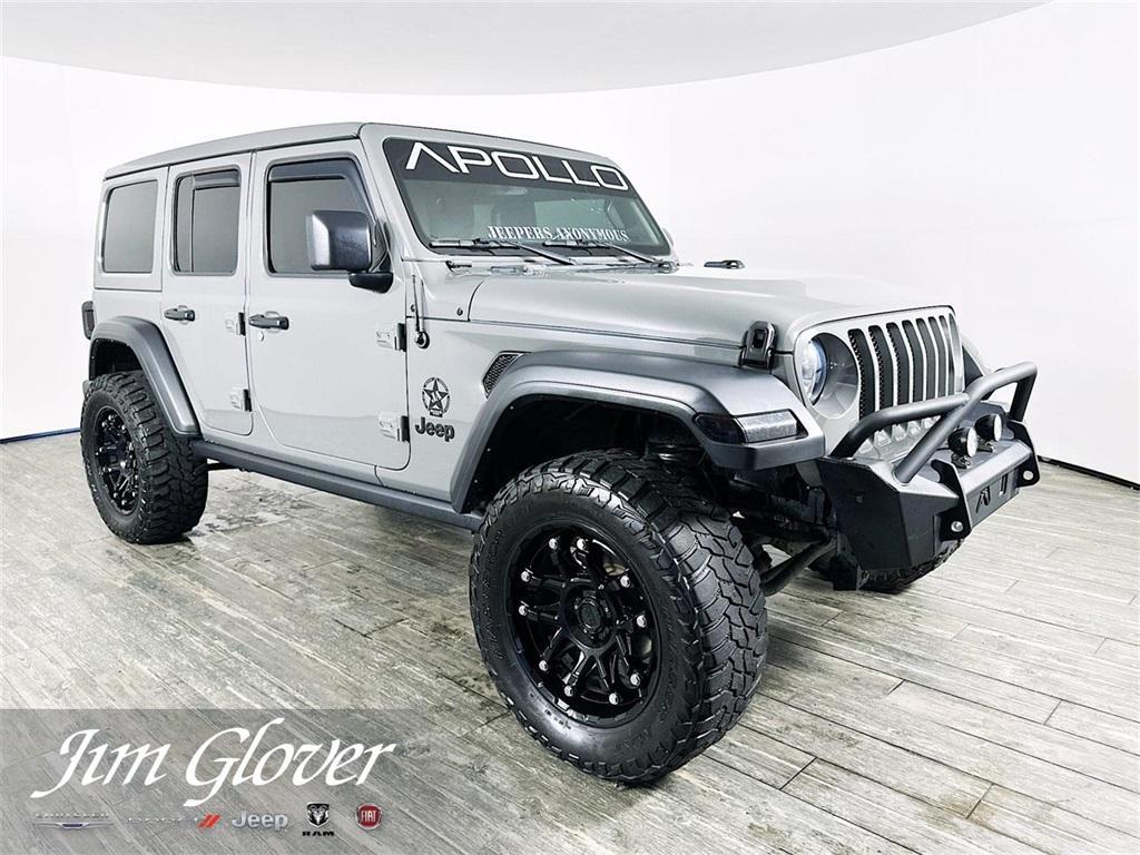 used 2021 Jeep Wrangler Unlimited car, priced at $27,599