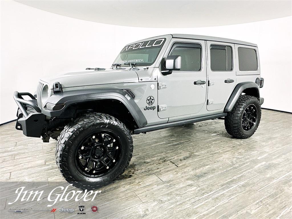 used 2021 Jeep Wrangler Unlimited car, priced at $27,599