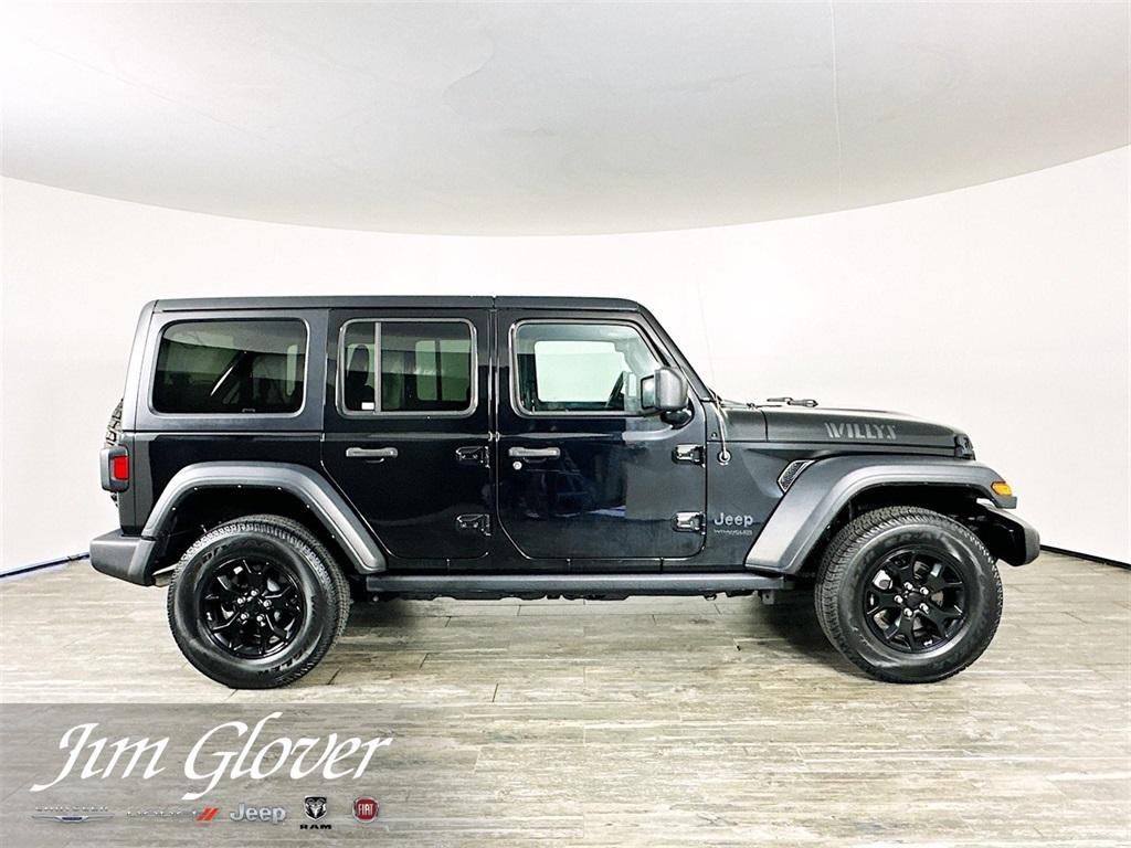 used 2022 Jeep Wrangler Unlimited car, priced at $32,899