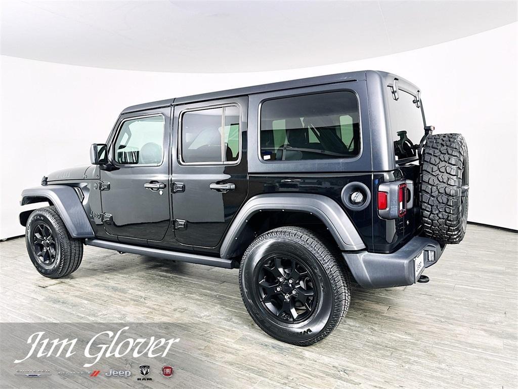 used 2022 Jeep Wrangler Unlimited car, priced at $32,899