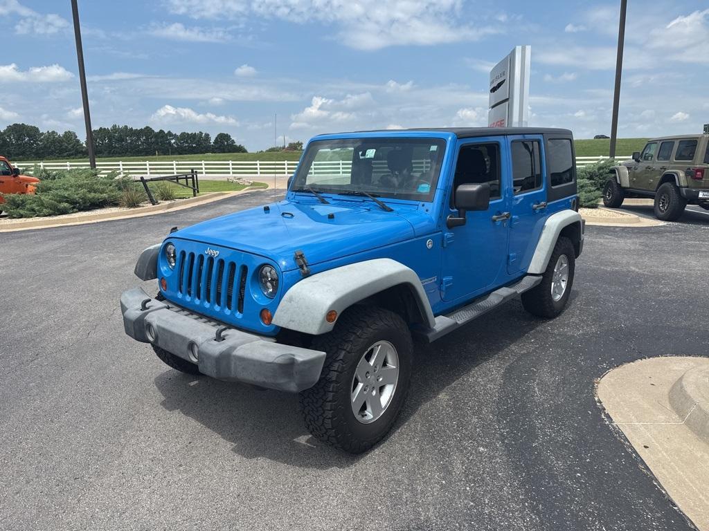 used 2012 Jeep Wrangler Unlimited car, priced at $10,999