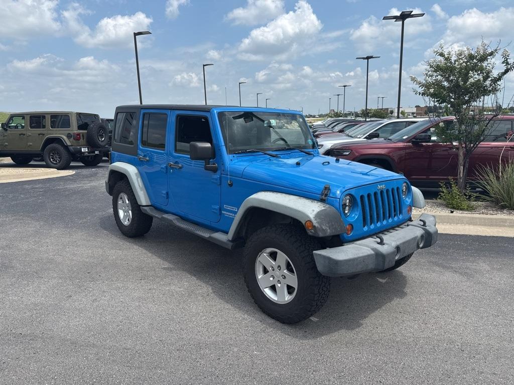 used 2012 Jeep Wrangler Unlimited car, priced at $10,999
