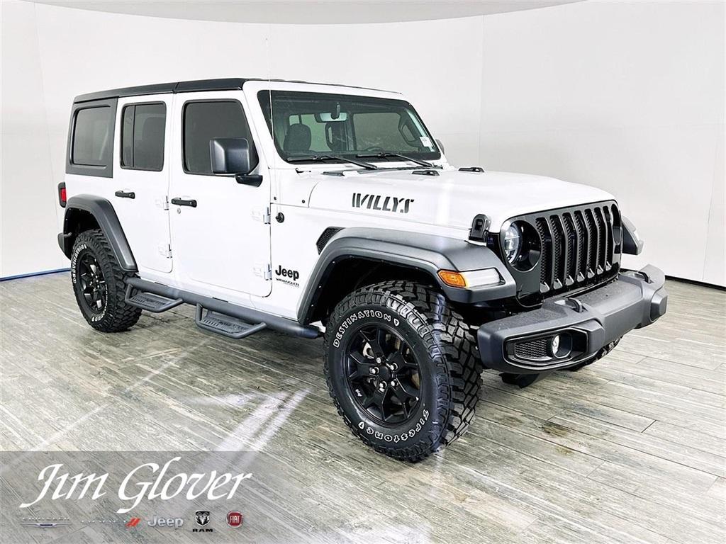 used 2022 Jeep Wrangler Unlimited car, priced at $34,696