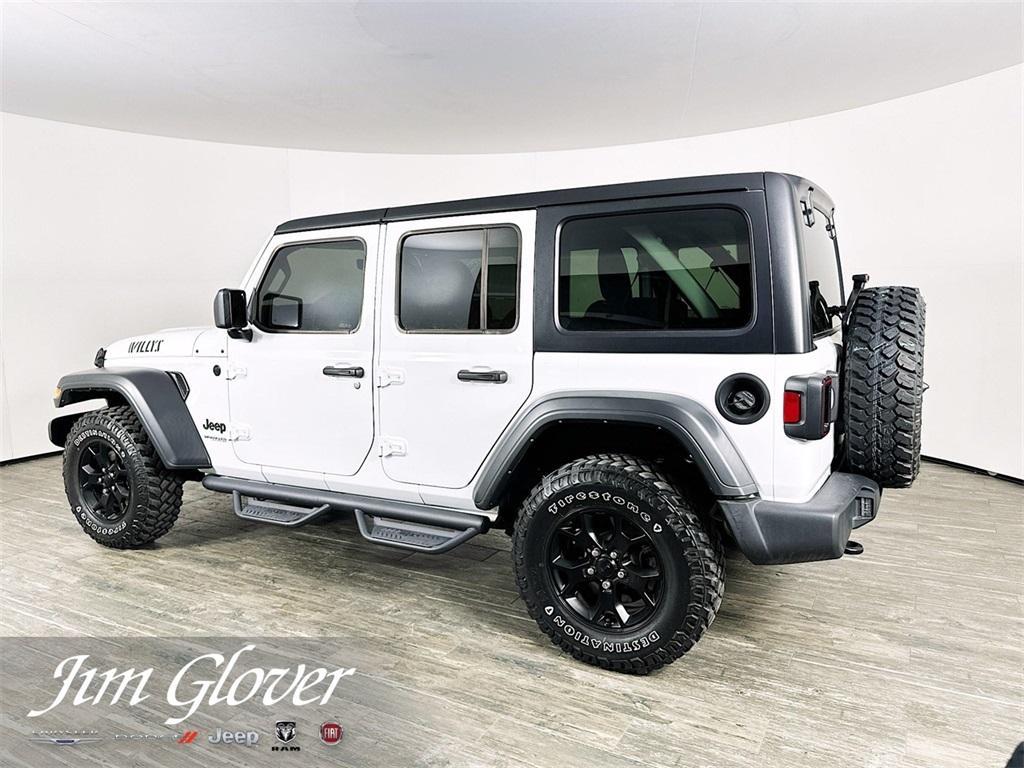 used 2022 Jeep Wrangler Unlimited car, priced at $33,150