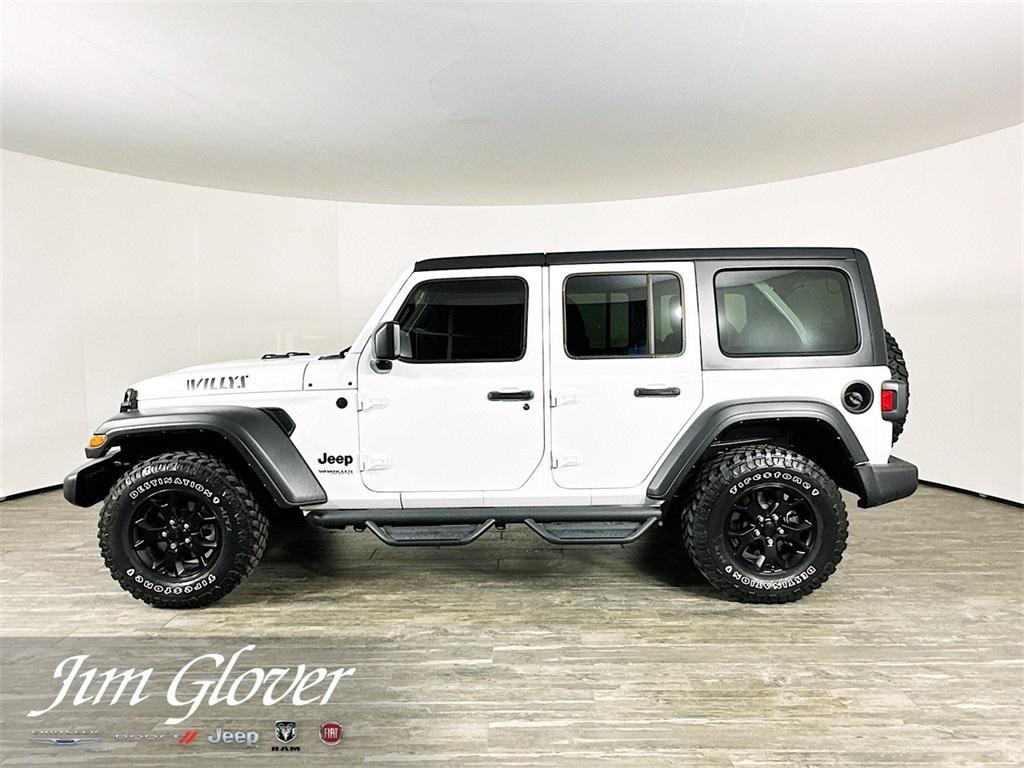 used 2022 Jeep Wrangler Unlimited car, priced at $33,150