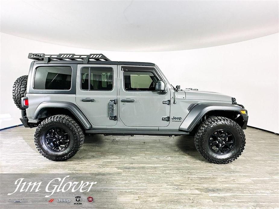 used 2021 Jeep Wrangler Unlimited car, priced at $31,310