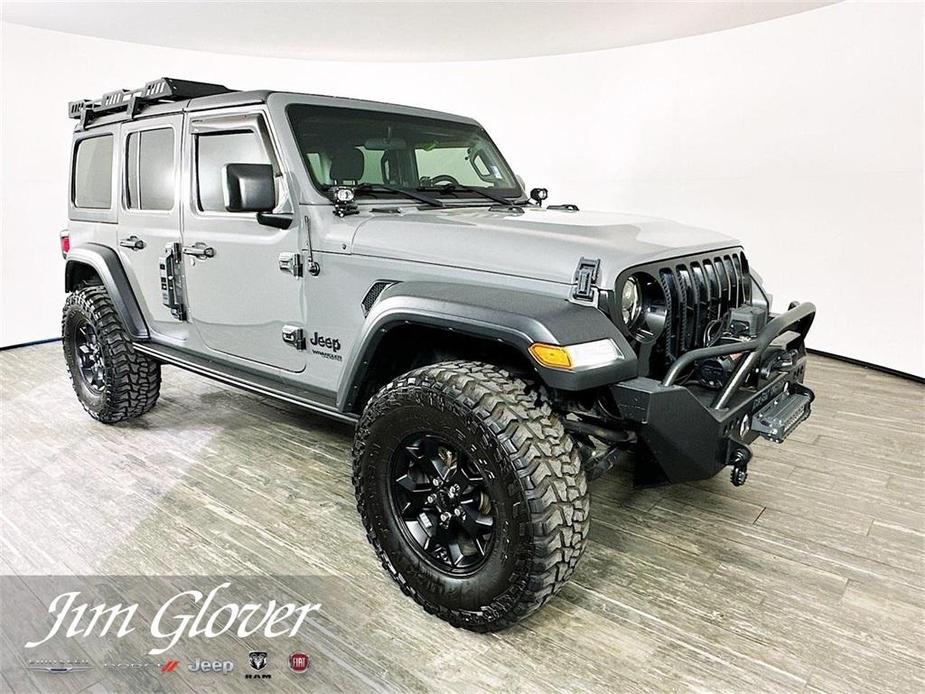 used 2021 Jeep Wrangler Unlimited car, priced at $31,310