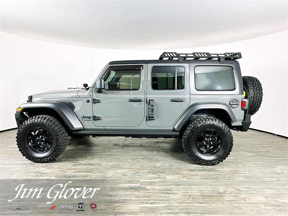 used 2021 Jeep Wrangler Unlimited car, priced at $31,310