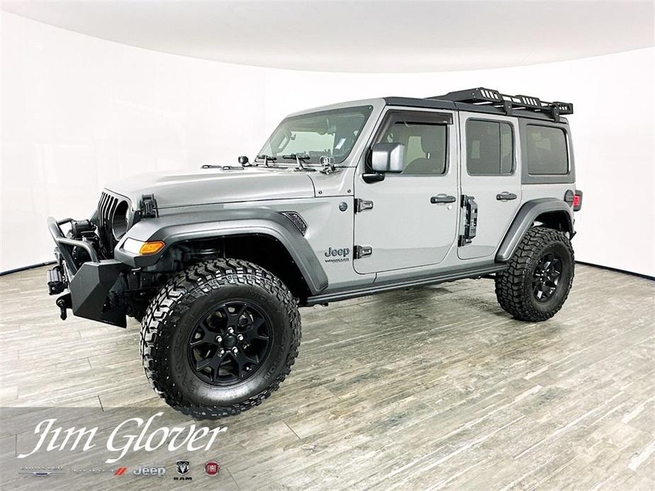 used 2021 Jeep Wrangler Unlimited car, priced at $31,310