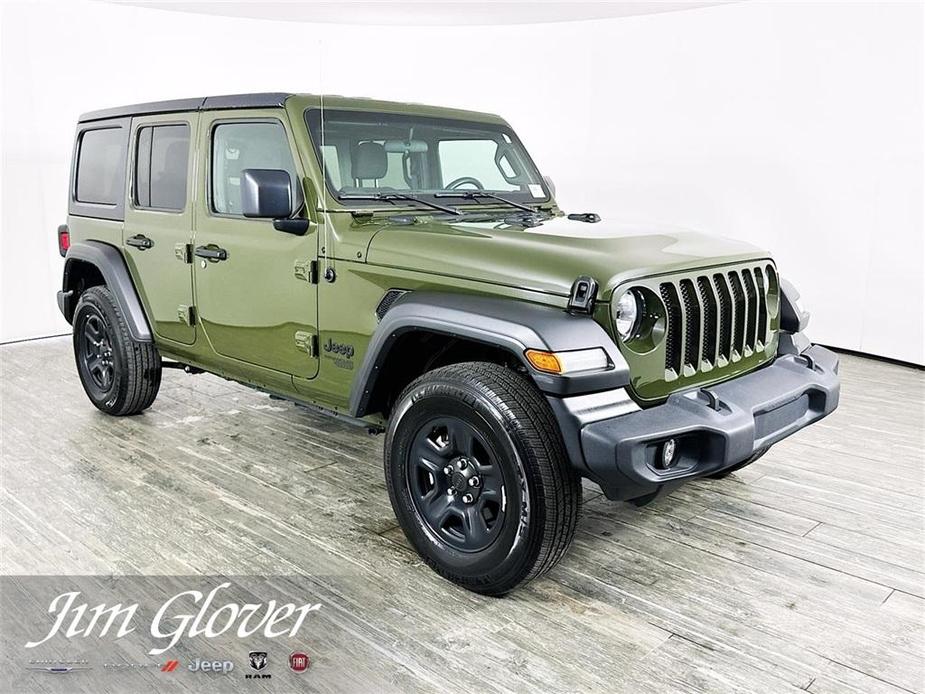 used 2021 Jeep Wrangler Unlimited car, priced at $33,981