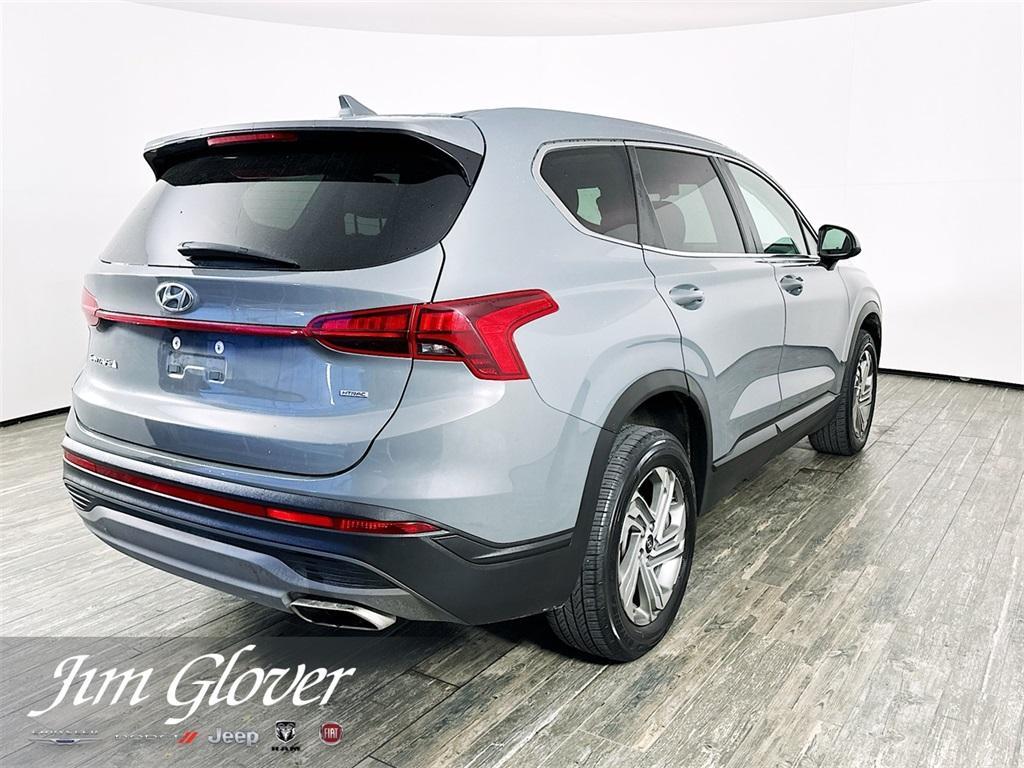 used 2021 Hyundai Santa Fe car, priced at $19,642