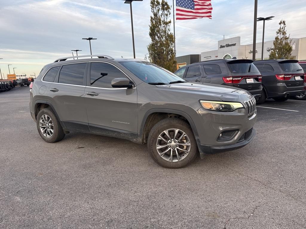 used 2021 Jeep Cherokee car, priced at $17,302
