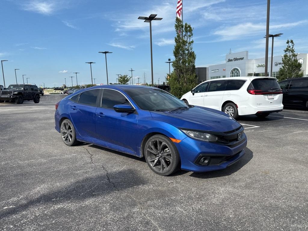 used 2019 Honda Civic car, priced at $17,257