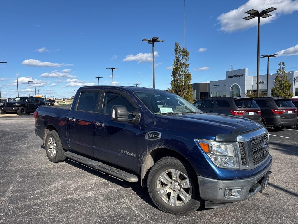 used 2017 Nissan Titan car, priced at $17,656