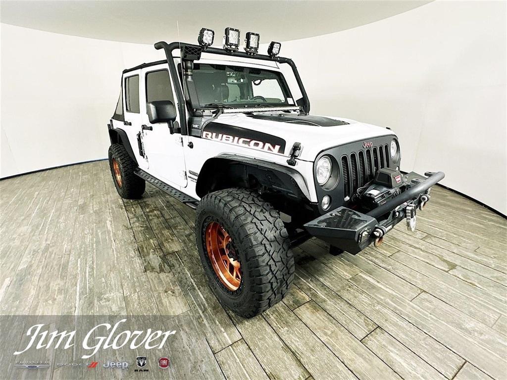 used 2017 Jeep Wrangler Unlimited car, priced at $28,683
