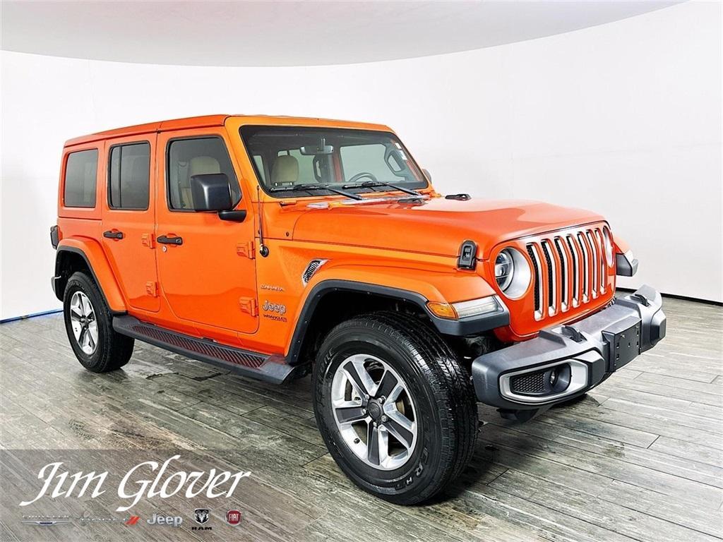 used 2018 Jeep Wrangler Unlimited car, priced at $28,747