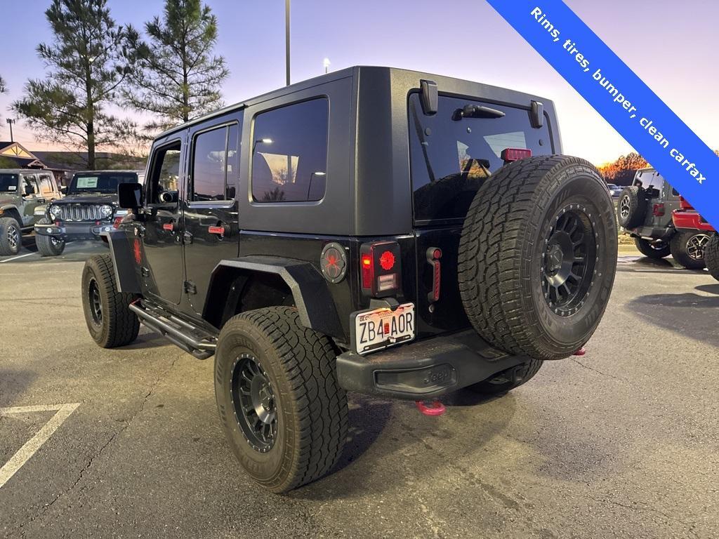 used 2014 Jeep Wrangler Unlimited car, priced at $24,130