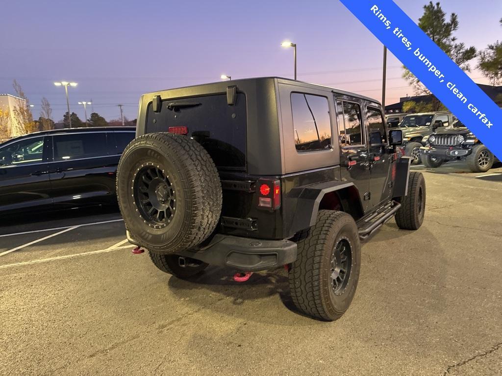 used 2014 Jeep Wrangler Unlimited car, priced at $24,130