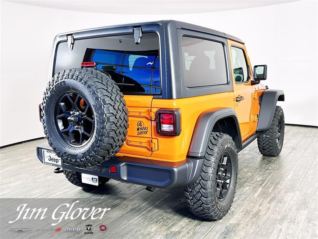 new 2025 Jeep Wrangler car, priced at $42,077