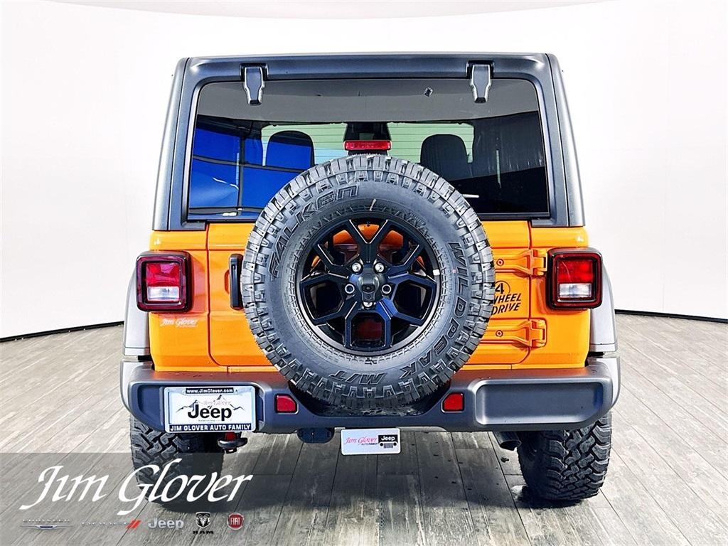 new 2025 Jeep Wrangler car, priced at $42,077