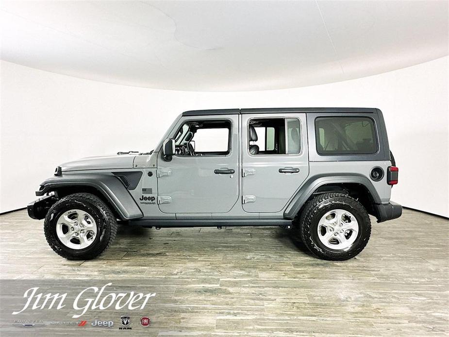 used 2021 Jeep Wrangler Unlimited car, priced at $33,466