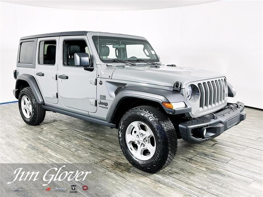 used 2021 Jeep Wrangler Unlimited car, priced at $26,498