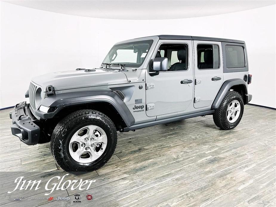 used 2021 Jeep Wrangler Unlimited car, priced at $33,466