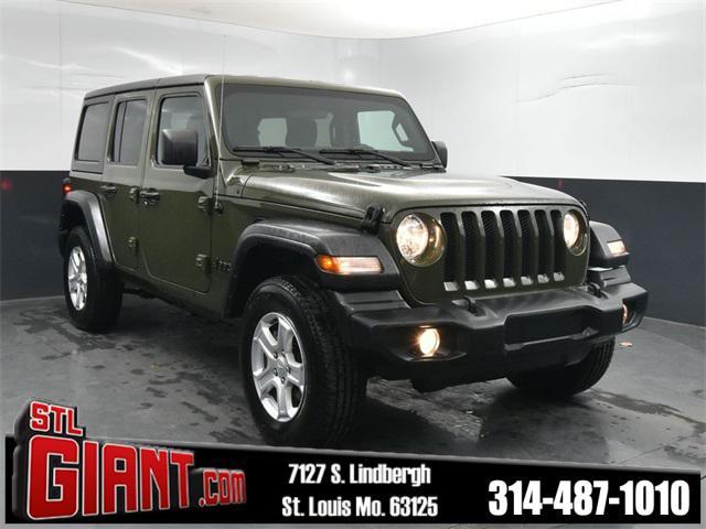 used 2022 Jeep Wrangler Unlimited car, priced at $28,000