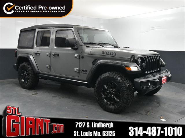 used 2021 Jeep Wrangler car, priced at $29,800