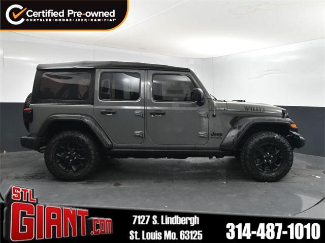 used 2021 Jeep Wrangler car, priced at $29,800