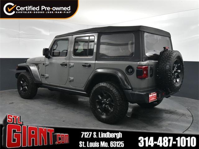 used 2021 Jeep Wrangler car, priced at $29,800