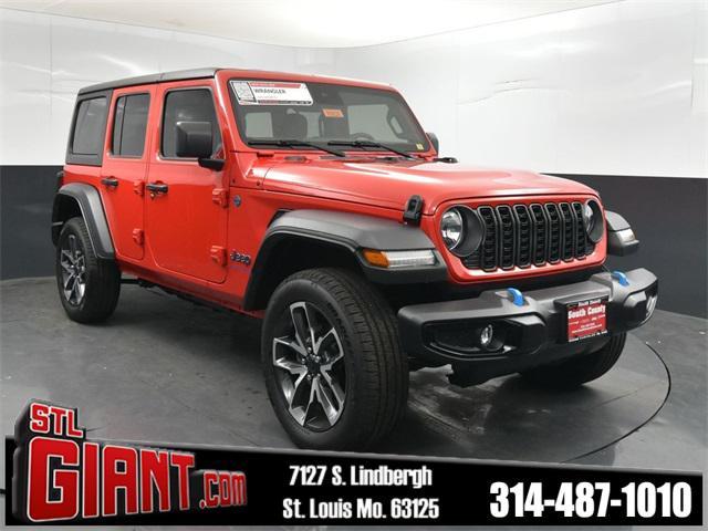 new 2024 Jeep Wrangler 4xe car, priced at $37,795