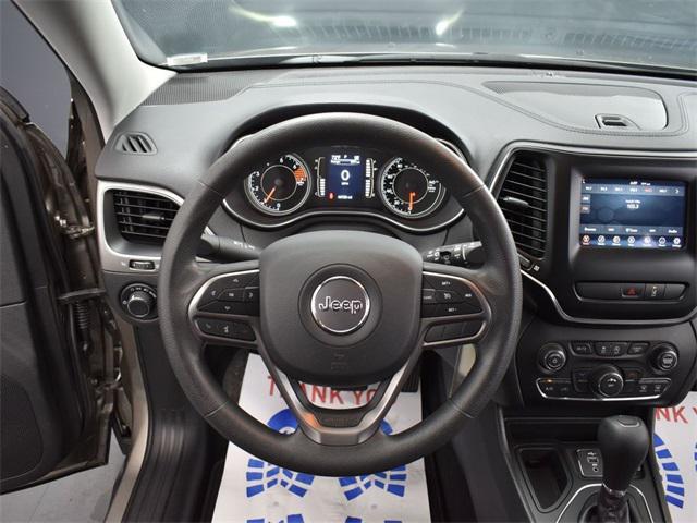 used 2021 Jeep Cherokee car, priced at $20,000