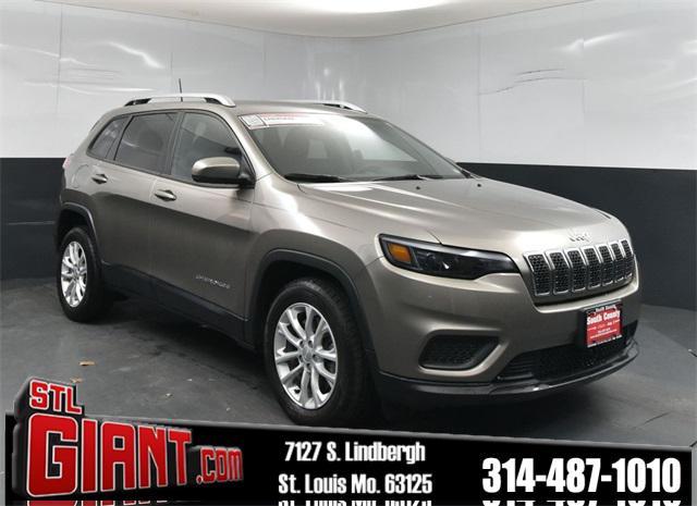 used 2021 Jeep Cherokee car, priced at $20,000