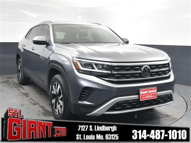 used 2021 Volkswagen Atlas Cross Sport car, priced at $20,700