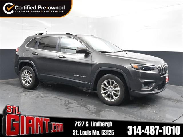 used 2021 Jeep Cherokee car, priced at $20,500