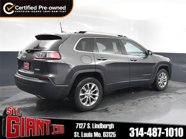 used 2021 Jeep Cherokee car, priced at $20,500