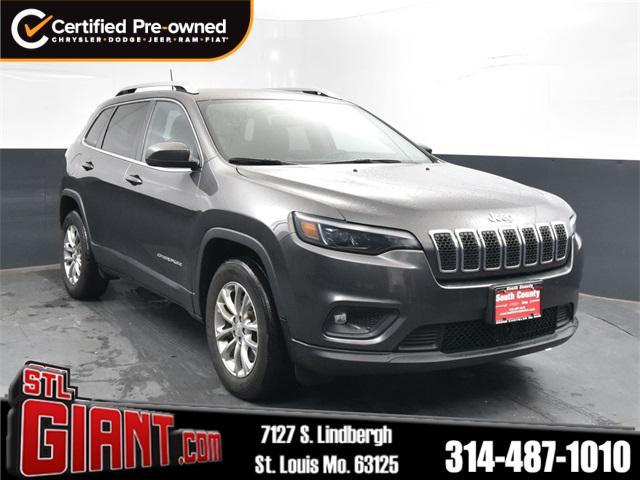 used 2021 Jeep Cherokee car, priced at $20,500