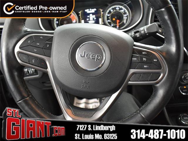 used 2021 Jeep Cherokee car, priced at $20,500