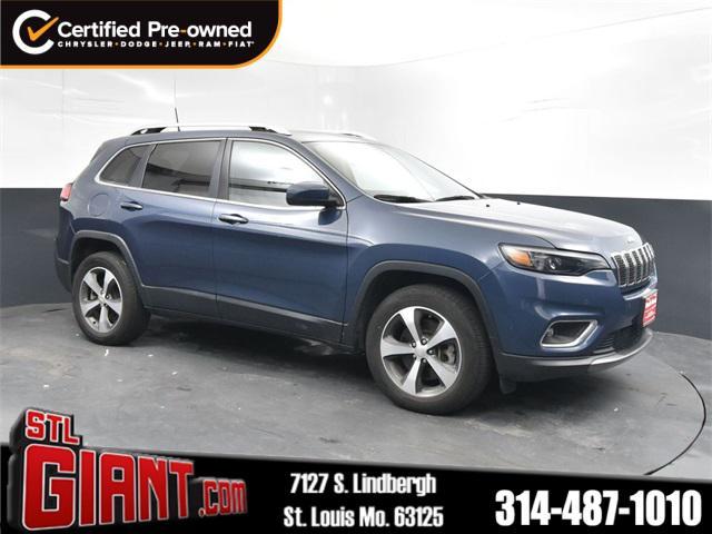 used 2021 Jeep Cherokee car, priced at $21,600