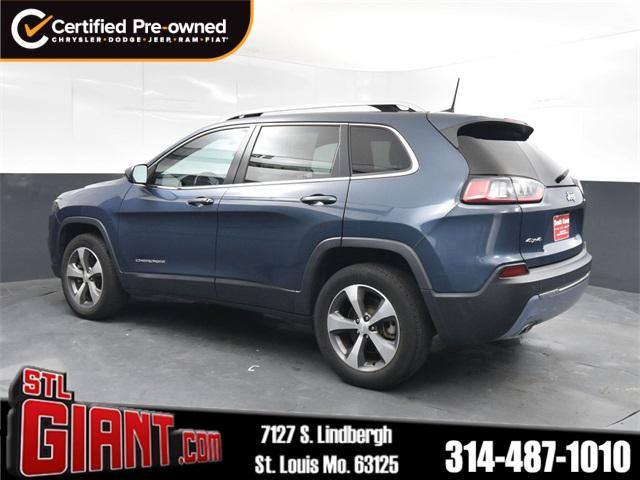 used 2021 Jeep Cherokee car, priced at $21,600