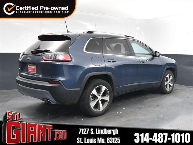 used 2021 Jeep Cherokee car, priced at $21,600