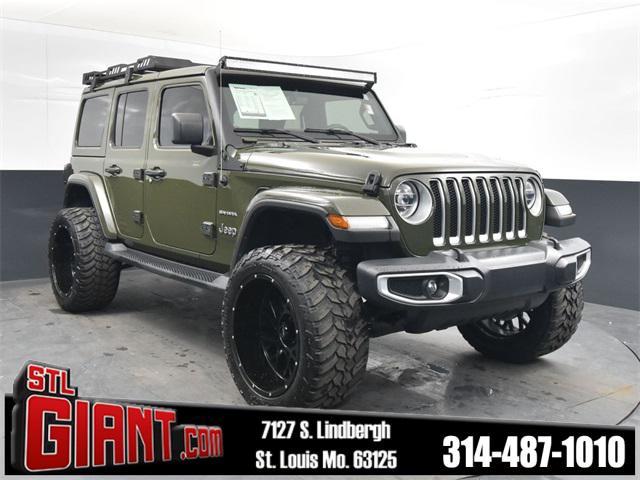 used 2021 Jeep Wrangler Unlimited car, priced at $37,500