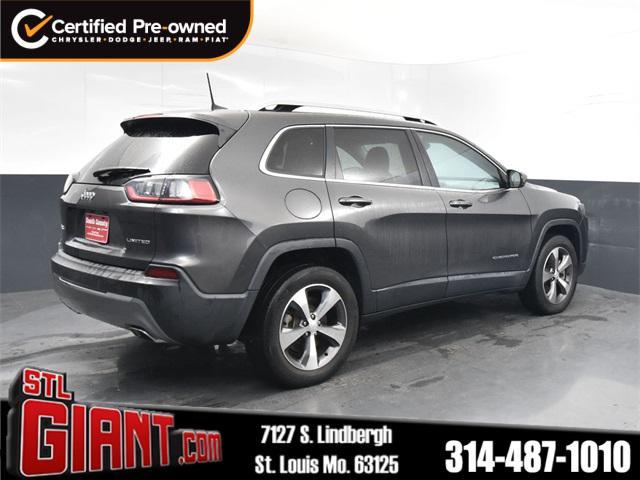 used 2021 Jeep Cherokee car, priced at $27,000