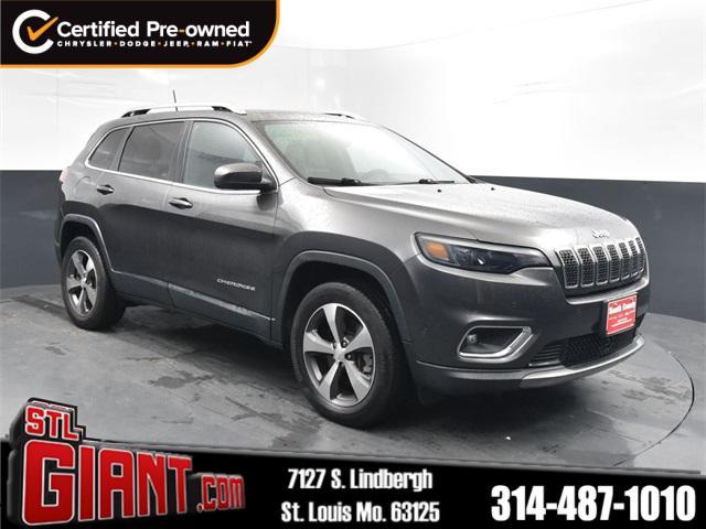 used 2021 Jeep Cherokee car, priced at $27,000